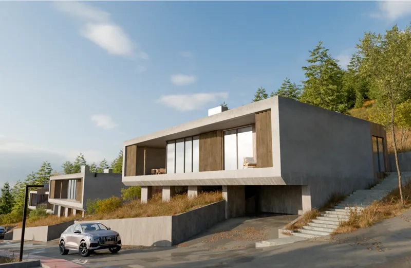 Render of house Type 5
