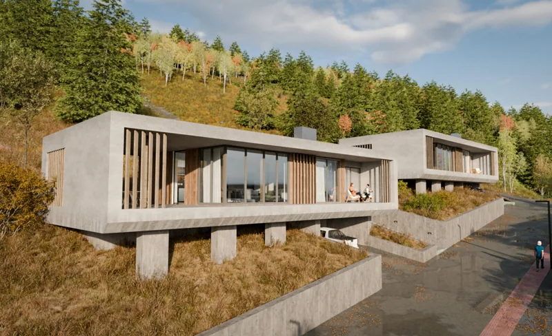 Render of house Type 6
