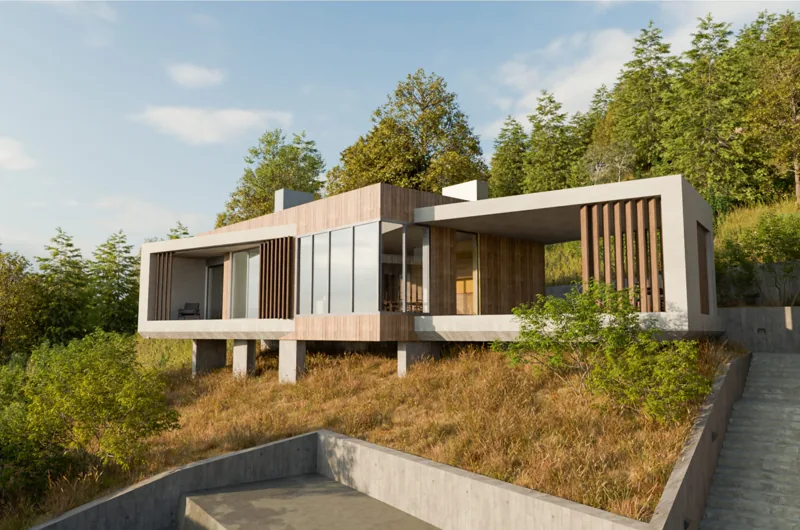 Будинок котеджного містечка GREGIT Hills над Снідавкою
